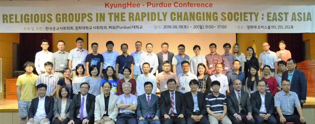 Religious Groups in the Rapidly Changing Society: East Asia 2016