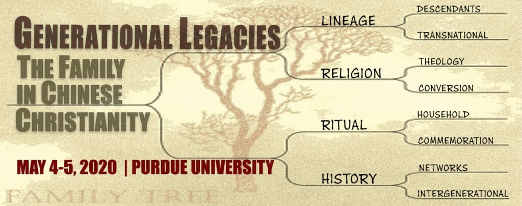 Generational Legacies: The Family in Chinese Christianity 2020